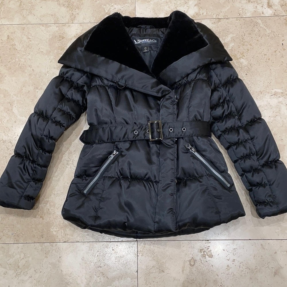 Hawks & Co Jacket - Black- Girls 7/8